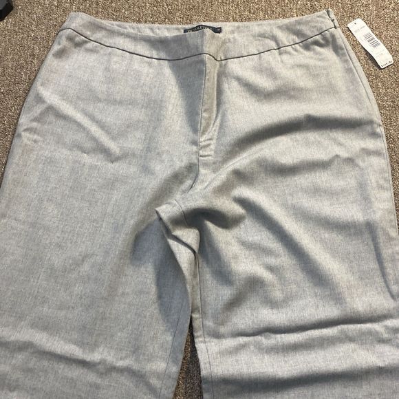 New PENDLETON - WOMEN'S GRAY 100% Virgin WOOL DRESS PANTS 18 $189 NWT - Picture 7 of 12